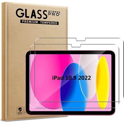 Lot De Verre Tremp Pour Ipad Me G N Ration Film De