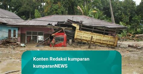 Foto Potret Masamba Yang Porak Poranda Diterjang Banjir Bandang