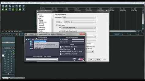 Tutorials For Reaper Asio4all Setup Latency Monitoring Buffer Settings Youtube