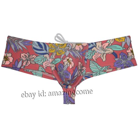 Men S Enhancing Swim Brief Cheeky Boxer Briefs Swimwear Brazilain Bikini Trunks Ebay