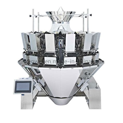 14 Head Multihead Weigher For Counting Tea Bags Multi Function Packing