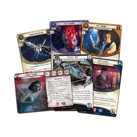 Arkham Horror Card Game Combo Expansões Completo Alquimistas dos Jogos