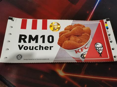 Kfc Voucher Worth Rm Tickets Vouchers Vouchers On Carousell