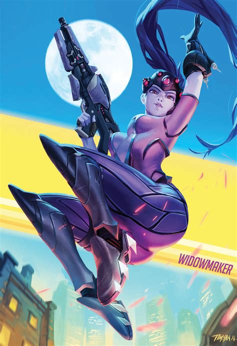 Widowmaker Overwatch By Timinator Art Overwatch Art Conceptuel Et Personnages