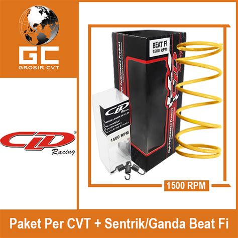 Jual Paket Per CVT Sentrik Ganda Racing Honda Scoopy Beat Genio Deluxe