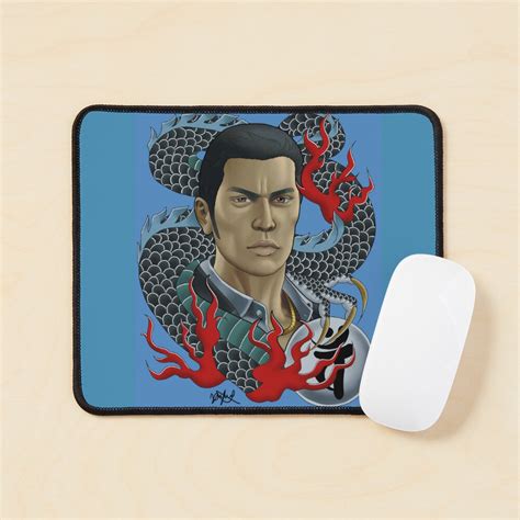 Kiryu Kazuma Tattoo Portrait Sticker For Sale By Xyluxus Redbubble