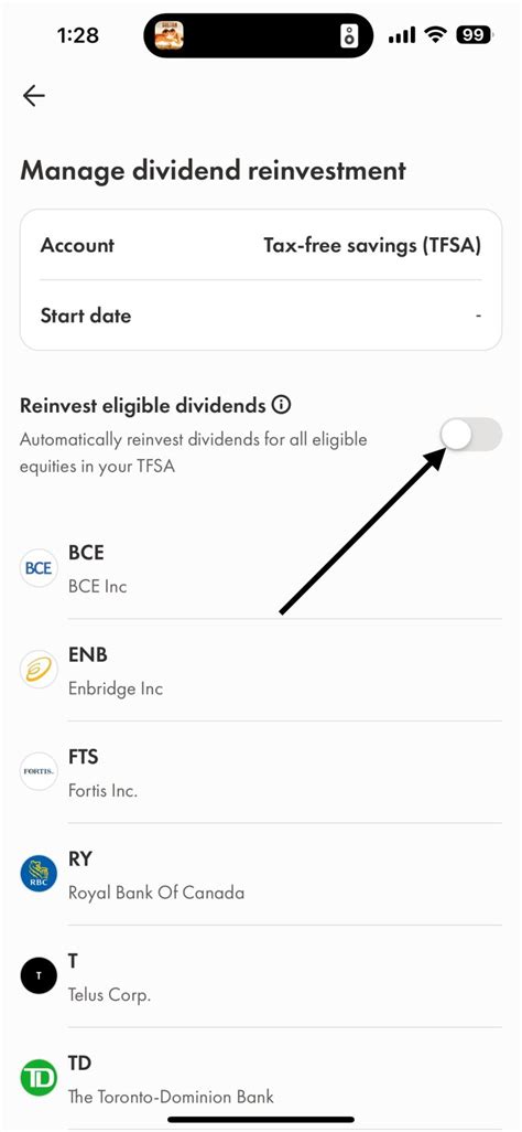 How To DRIP In WealthSimple Trade Dividend Reinvesting