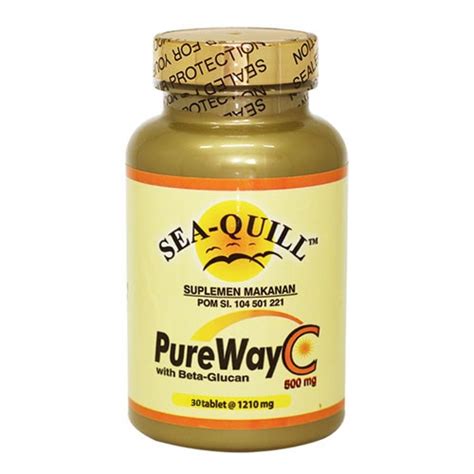 Sea Quill PureWay C 500mg 30 Tablet AnekaVitaminSehat DINOMARKET