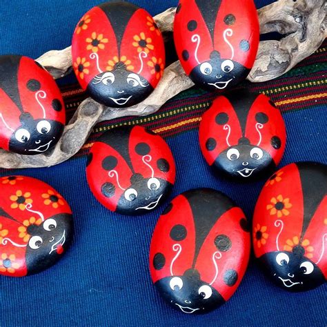 55 Ladybug Painted Rocks Ideas How To Make It