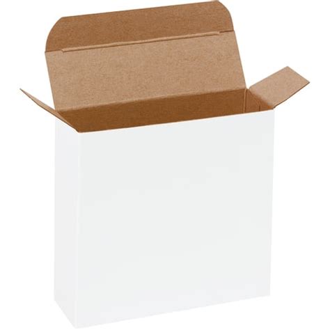 Reverse Tuck Folding Cartons 4 1 4 X 1 1 4 X 4 1 4 White 500 Case