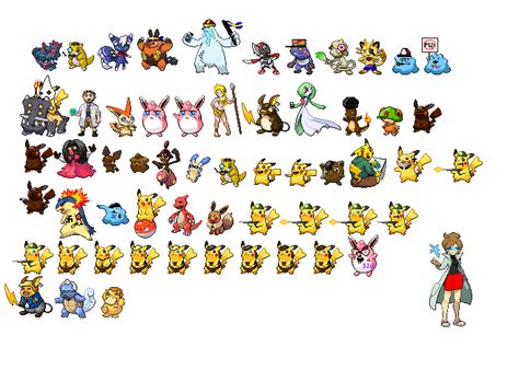 Pokemon Sprite Collection 2 By Generalhelghast On Deviantart