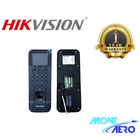 Hikvision Ds K1t804mf Fingerprint Access Control Terminal Mont Aero