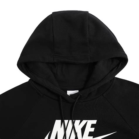 耐克加绒加厚连帽卫衣nike正品女2023春季新款运动服套头衫bv4127虎窝淘