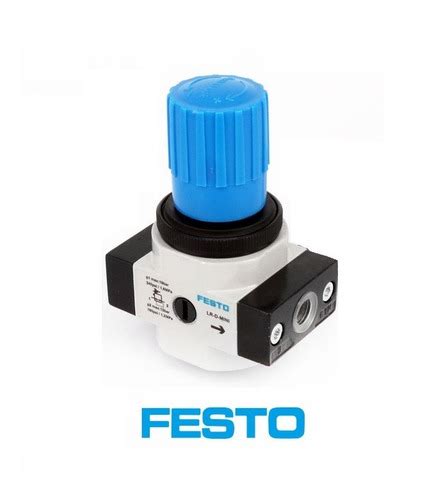 Regulador De Presión Neumática Festo Lr 1 4 d mini Meses sin intereses