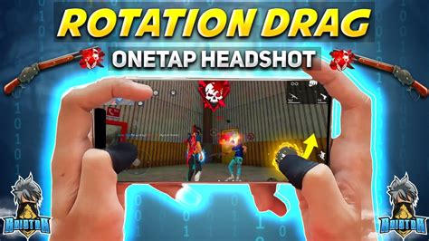 Rotation Drag One Tap Headshot Trick Raistar Rotation Drag Trick