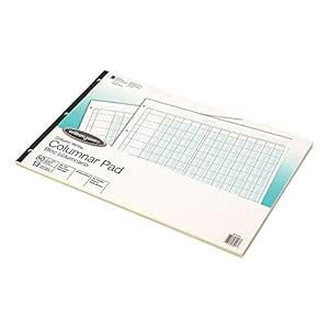 Wilson Jones Accounting Pad Unit Columns X Inches