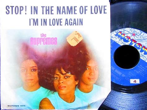 Us The Supremes Stop In The Name Of Love Modern Records