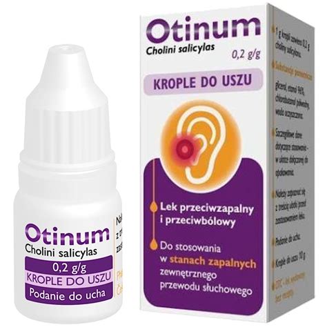 Otinum Krople Do Ucha 10 G 13493080890 Allegro Pl