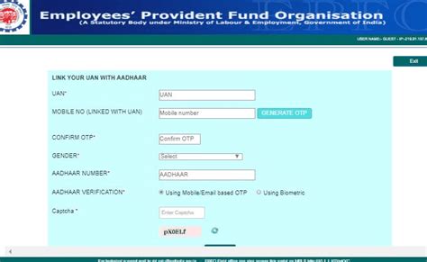 How To Link Aadhaar With Epf Account