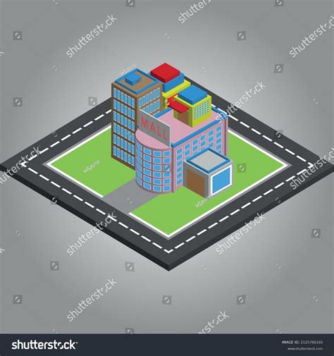 Mall Vector Illustration Mall Image Clip Stock Vector (Royalty Free ...