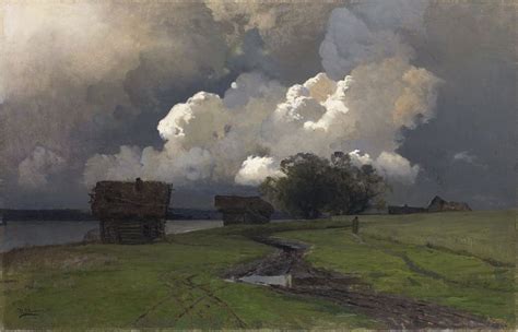 Isaac Levitan Russia Work Through In The Vicinity Of