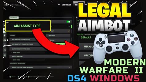 Ds Windows Aim Assist No Recoil Aimbot Legal Modern Warfare