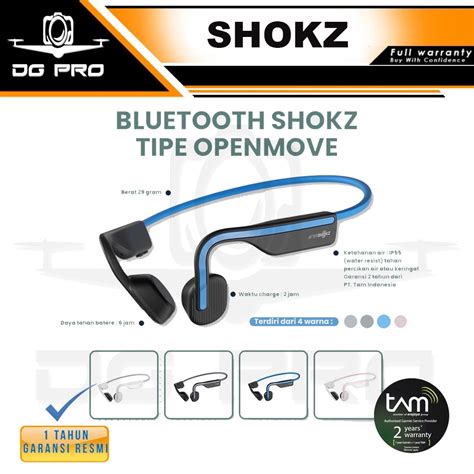 Jual Shokz Openmove Bone Conduction Open Ear Lifestyle Sport Headphones