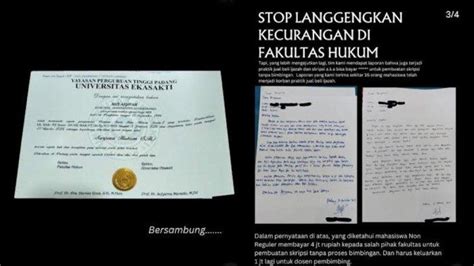 Viral Kabar Dugaan Jual Beli Ijazah Di Unes Padang Kampus Bantah Dan