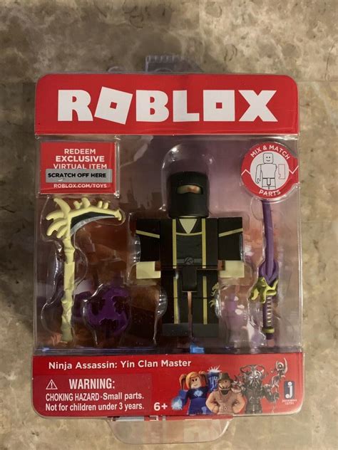 Roblox Ninja Assassin Yin Clan Master Single Figure Core Pack With