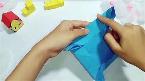 How To Make An Origami Piggy Bank Paper Craft Video Dailymotion