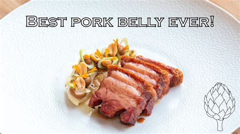 Best Pork Belly Ever Crispy Juicy Fine Dining YouTube