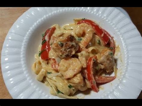 Tgi Friday S Cajun Chicken And Shrimp Pasta Youtube