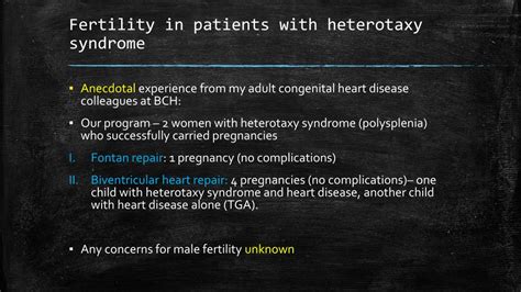 Ppt Congenital Heart Defects And Heterotaxy Syndrome Powerpoint