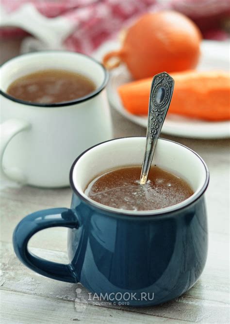 Коричневый бульон — рецепт с фото пошагово