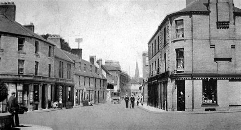 Tour Scotland Photographs: Old Photographs Bridge Street Kelso Scotland