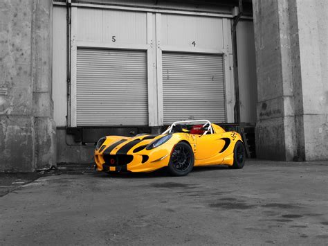 Wallpaper Black Monochrome Yellow Sports Car Coupe Performance