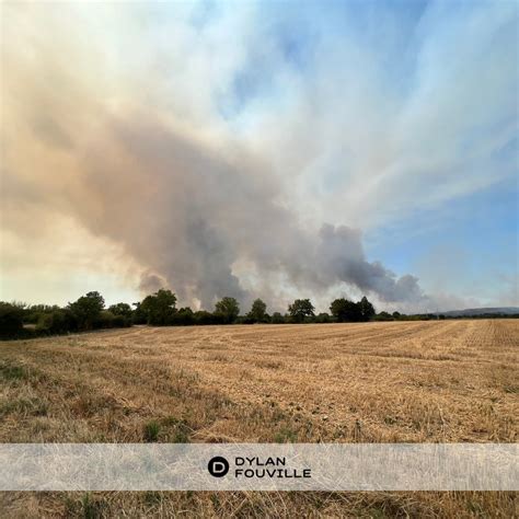 Bretagne Le Feu En Forêt De Brocéliande Est Fixé Dylan Fouville