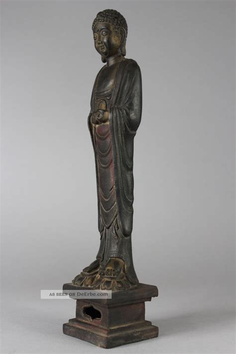 Amitabha Buddha Statue Bronze Skulptur Tibet Asiatika Asien Figur China