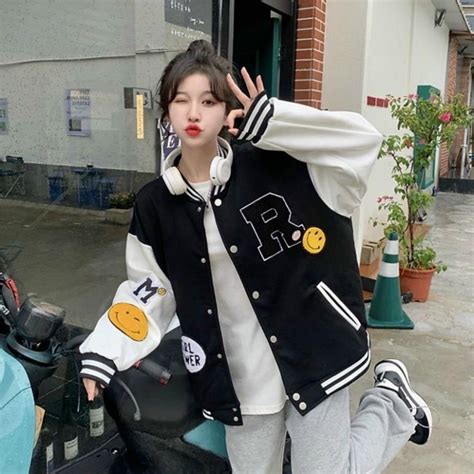 td ao khoat nu bomber logo  hang dep cuc hot  gia tot lich