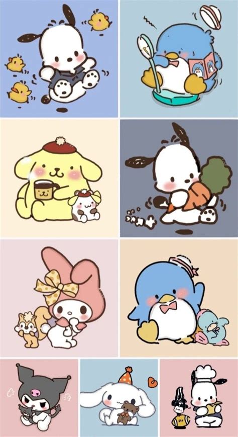 Sanrio Characters 💗 | Pegatinas bonitas, Dibujos de animales tiernos ...