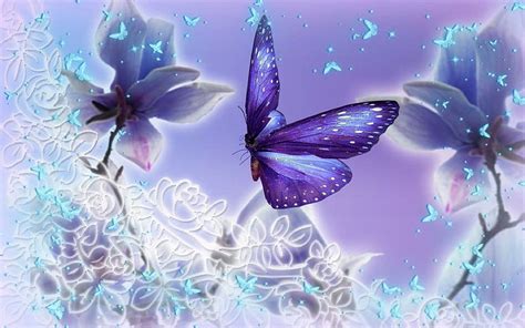 Butterfly Background Blue Butterfly HD Wallpaper Pxfuel