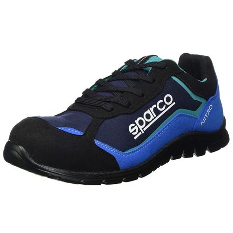 Zapato De Seguridad Sparco Nitro Petter S Src Negro Azul