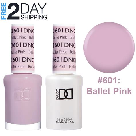 Dnd Nail Polish Gel And Matching Lacquer Set Duo 601 Ballet Pink