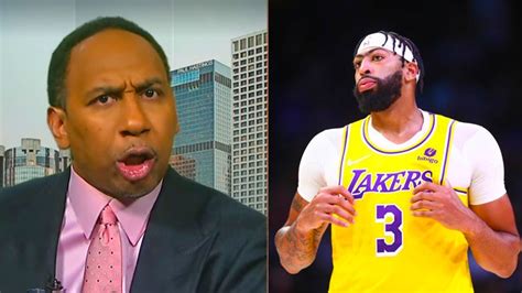 Stephen A Smith Calls Anthony Davis Garbage After Warriors Blowout