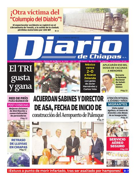 Diario De Chiapas By Daniel Muñoz Issuu