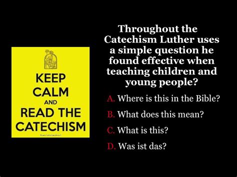 Martin Luthers Small Catechism An Introduction Ppt Download