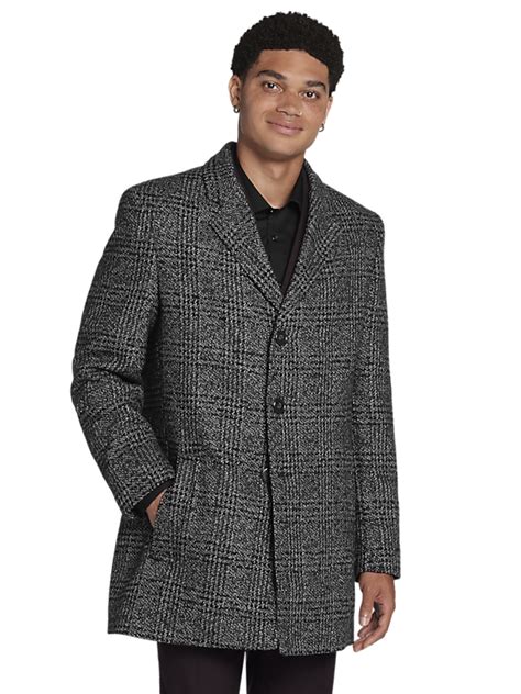 Joseph Abboud Plaid Outerwear Mens Wearhouse