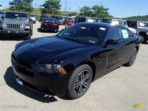 Phantom Black Tri Coat Pearl 2014 Dodge Charger R T Plus AWD Exterior