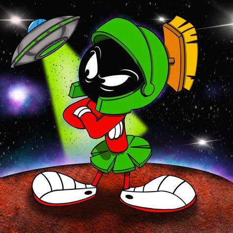 Marvin The Martian Drawing By Pixeltimemachine On Deviantart