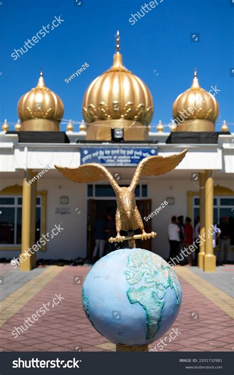 Indian Punjabi Sikh Temple Gurdwara Interiors Stock Photo 2201732981 ...